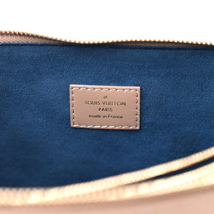 Louis Vuitton Lambskin Embossed Monogram Coussin MM Taupe 6 of 9