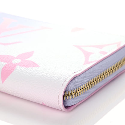 Louis Vuitton Monogram Giant Spring In The City Zippy Wallet Sunrise Pastel 8 of 10