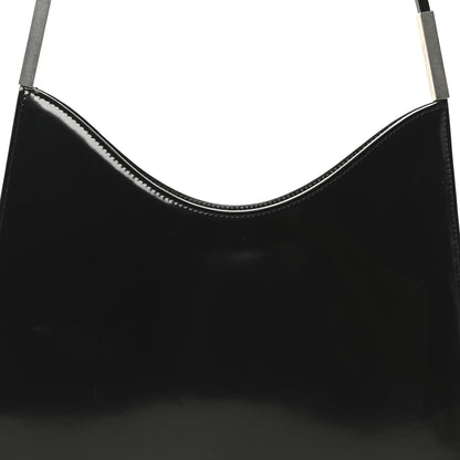 Saint Laurent Patent Calfskin Sadie Shoulder Bag Black 7 of 9