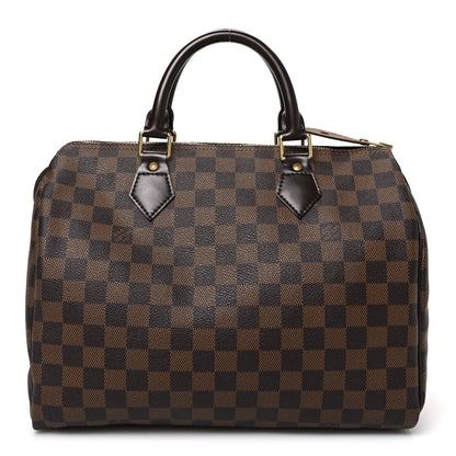Louis Vuitton Damier Ebene Speedy 30 1 of 11