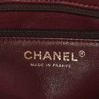 Chanel Felt Quilted Paris-Hamburg Charms Camera Case Black 7 of 9