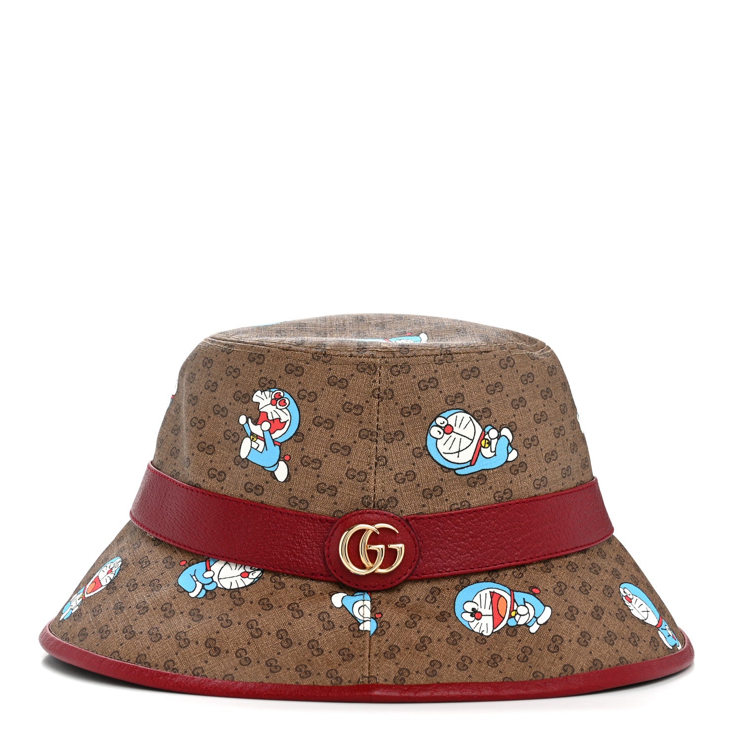 ドラえもん バケットハット GUCCI　グッチ×ドラえもん　GGロゴ Gucci X DORAEMON Mini Vintage GG Supreme Monogram Textured Dollar