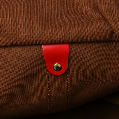 Louis Vuitton Calfskin Monogram Keepall Bandouliere 50 Coquelicot 6 of 12