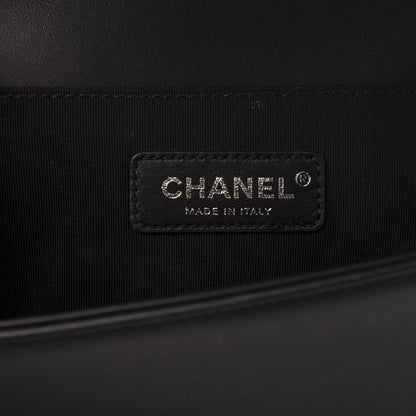 Chanel Calfskin Quilted Medium Boy Flap Black 9 of 14