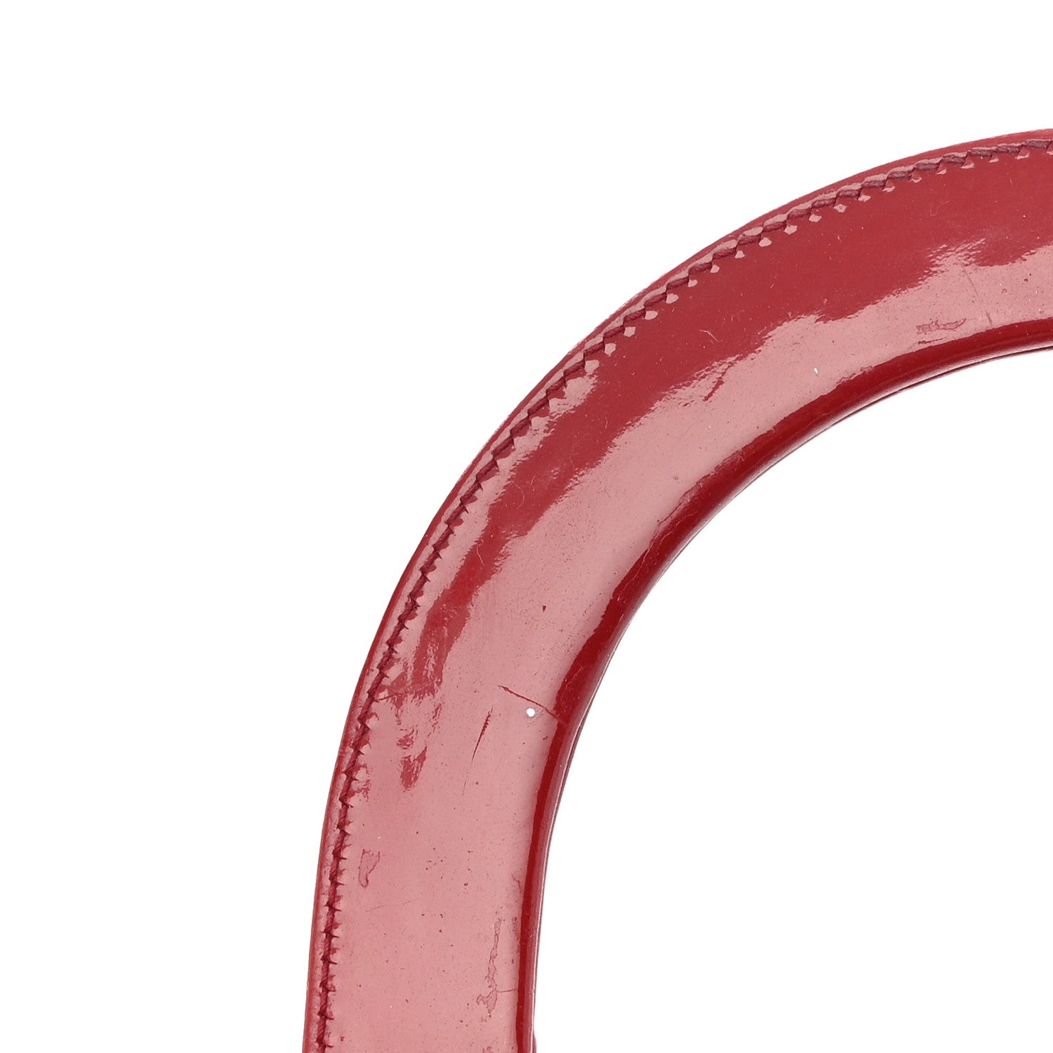 Christian Dior Patent Cannage Large Lady Dior Red 12 of 19