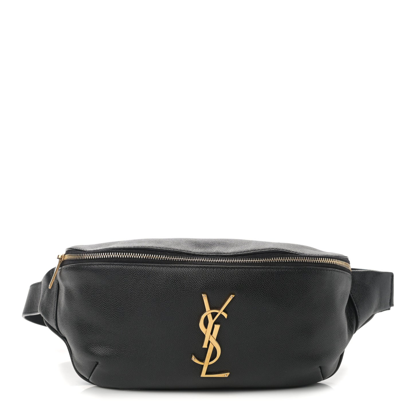 Grain De Poudre Monogram Belt Bag Black