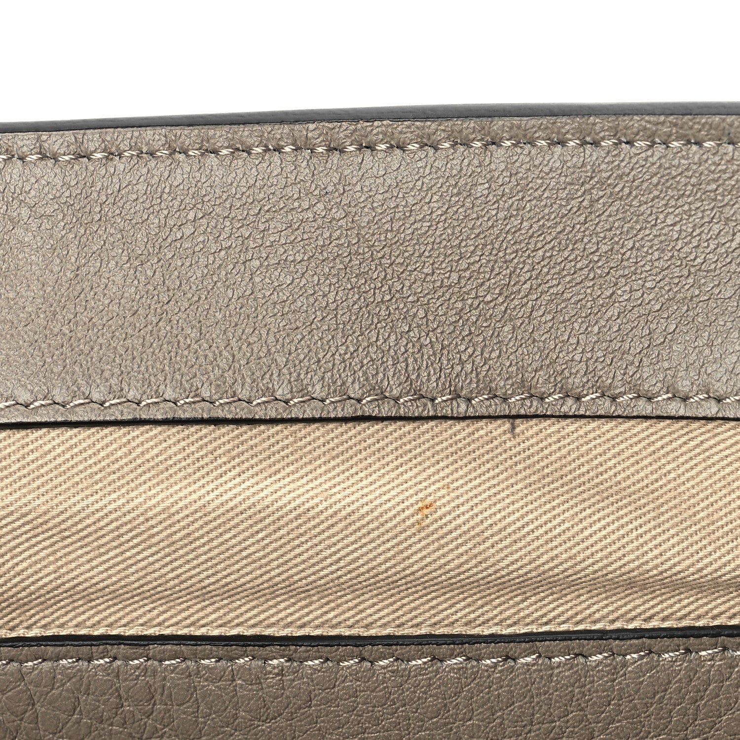 Chloe Calfskin Medium Faye Day Shoulder Bag Motty Grey 10 of 10