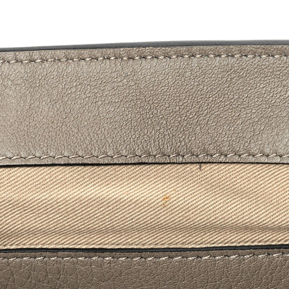 Chloe Calfskin Medium Faye Day Shoulder Bag Motty Grey 10 of 10