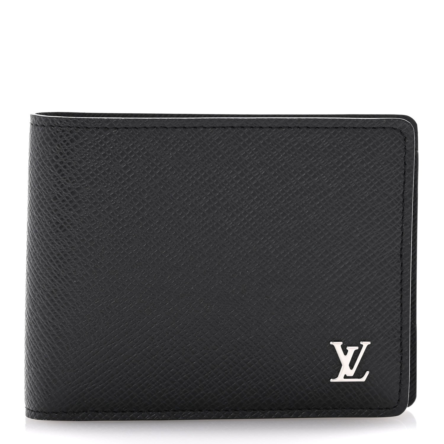 Louis Vuitton Taiga Multiple Wallet Black 1 of 7