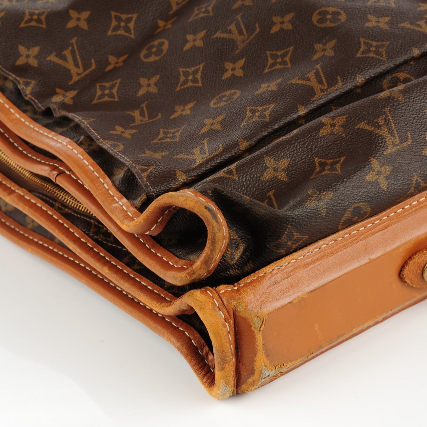 French Company Monogram Garment Bag