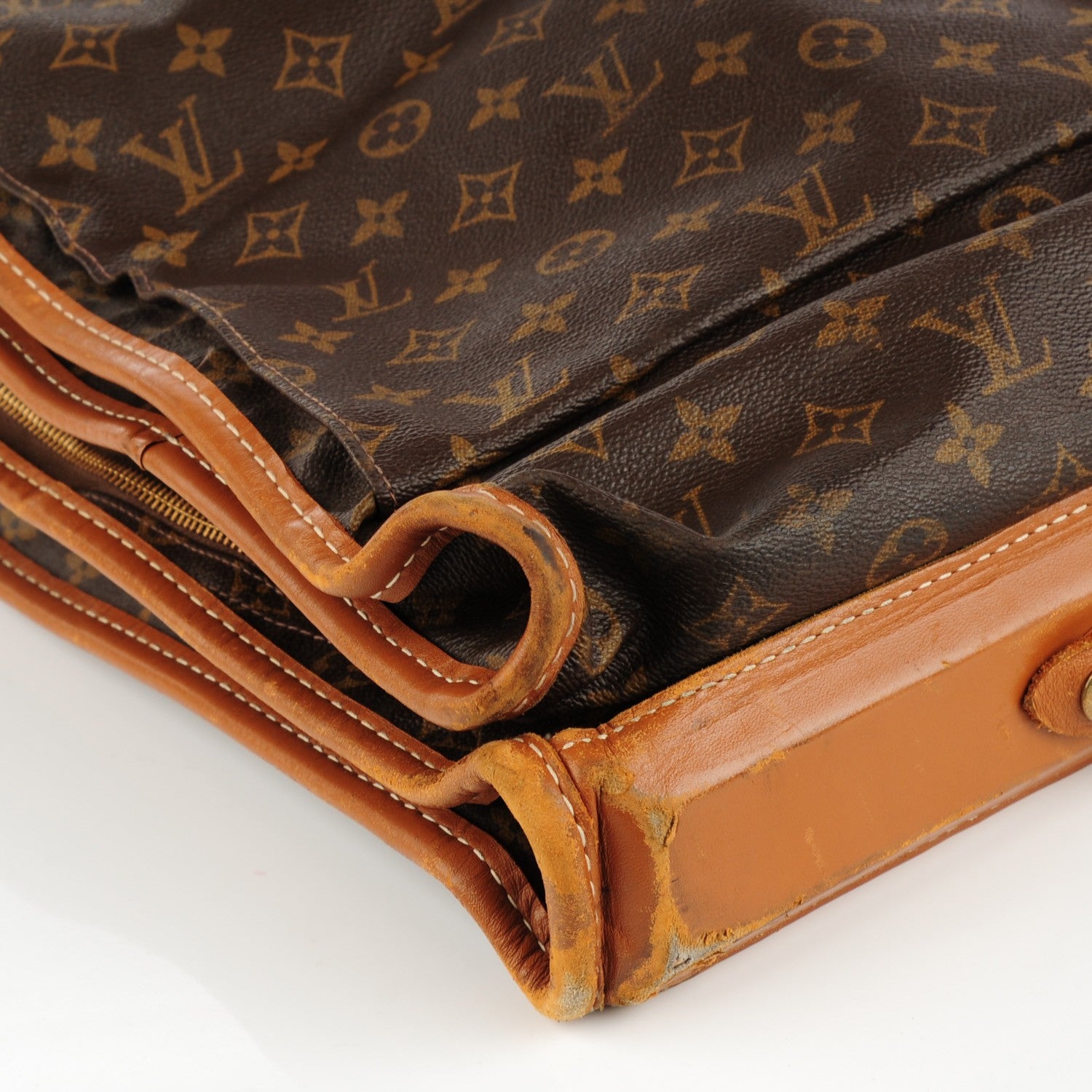 Louis Vuitton French Company Monogram Garment Bag 8 of 10
