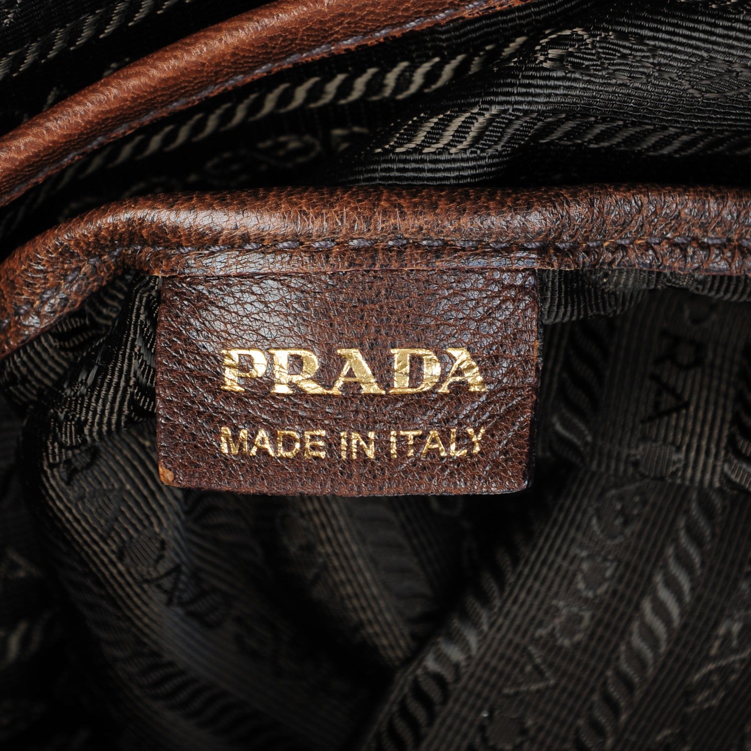 Prada Deerskin Tote Bruciato 8 of 10