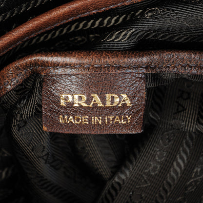 Prada Deerskin Tote Bruciato 8 of 10