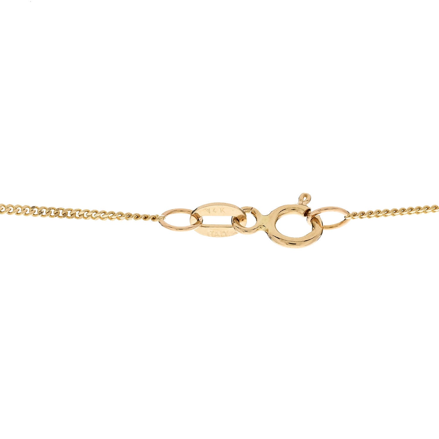Tiffany 14K Yellow Gold Seashell Pendant Necklace 6 of 6