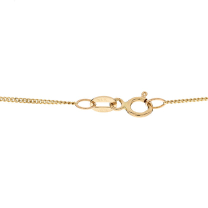 Tiffany 14K Yellow Gold Seashell Pendant Necklace 6 of 6