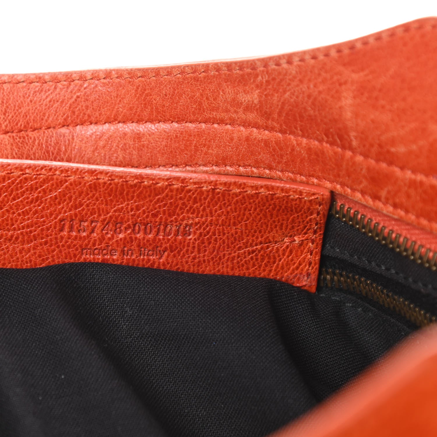 Balenciaga Agneau Classic Hardware City Mandarine 7 of 15