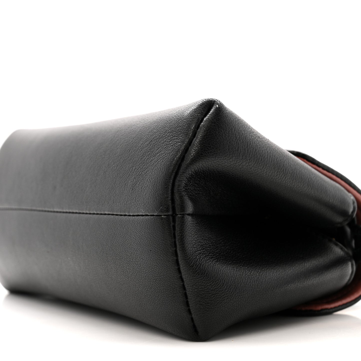 Lambskin Vlogo Mini Crossbody Bag Black