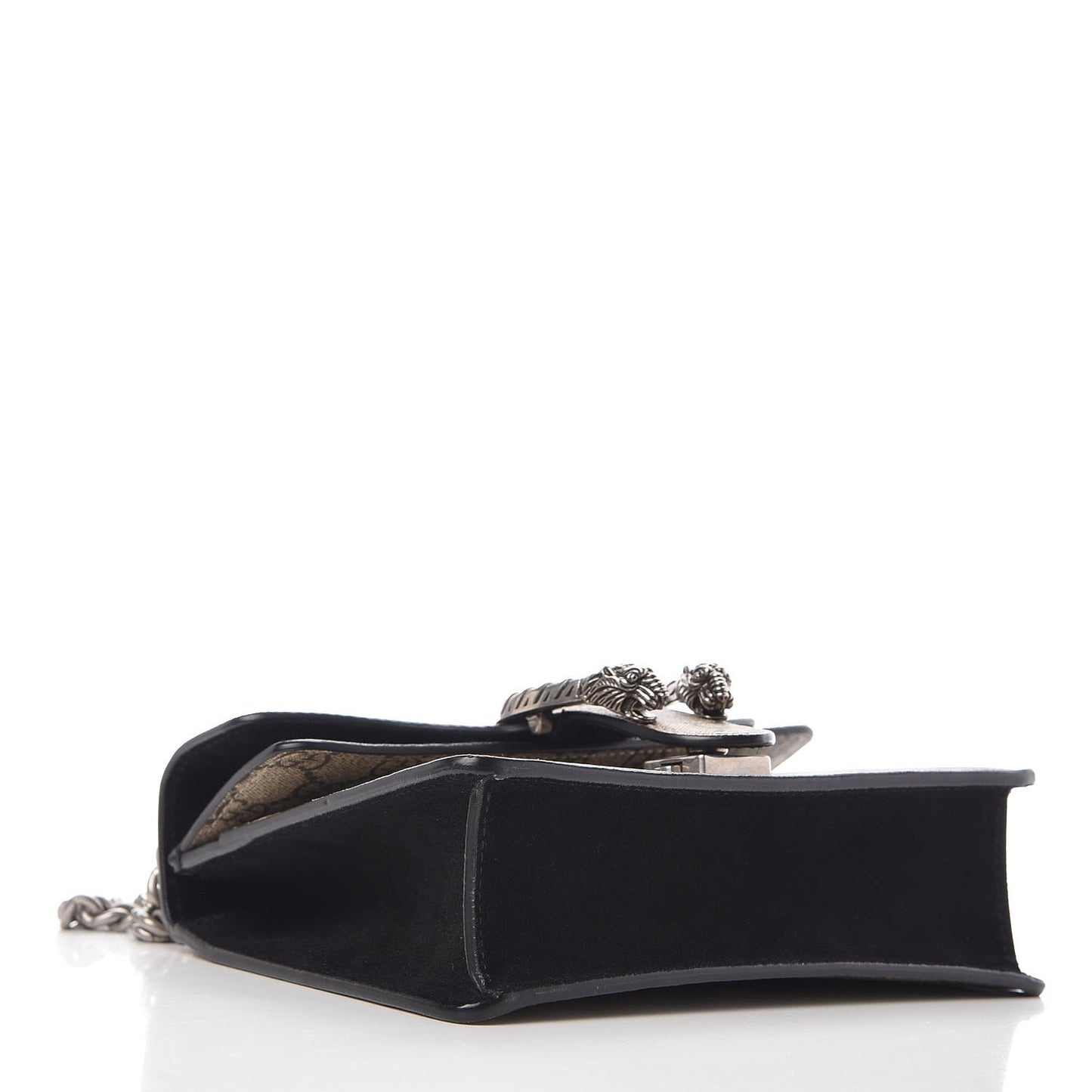 GG Supreme Monogram Mini Dionysus Shoulder Bag Black