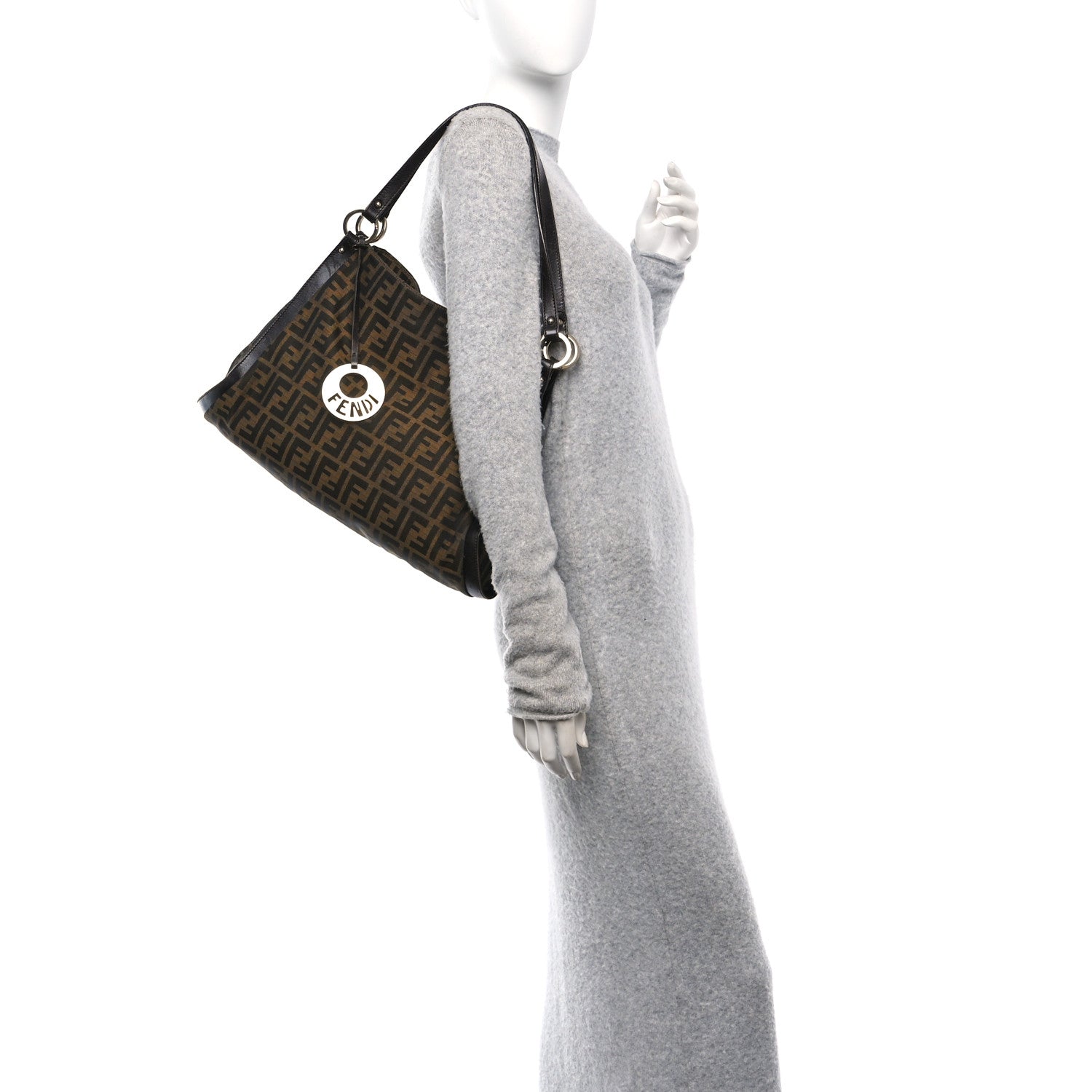 Fendi Chef Shopping Tote Tobacco 2 of 13