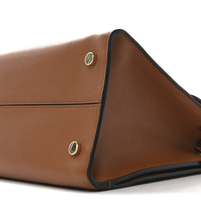 Christian Dior Grained Calfskin Medium Diorever Flap Brown 9 of 9