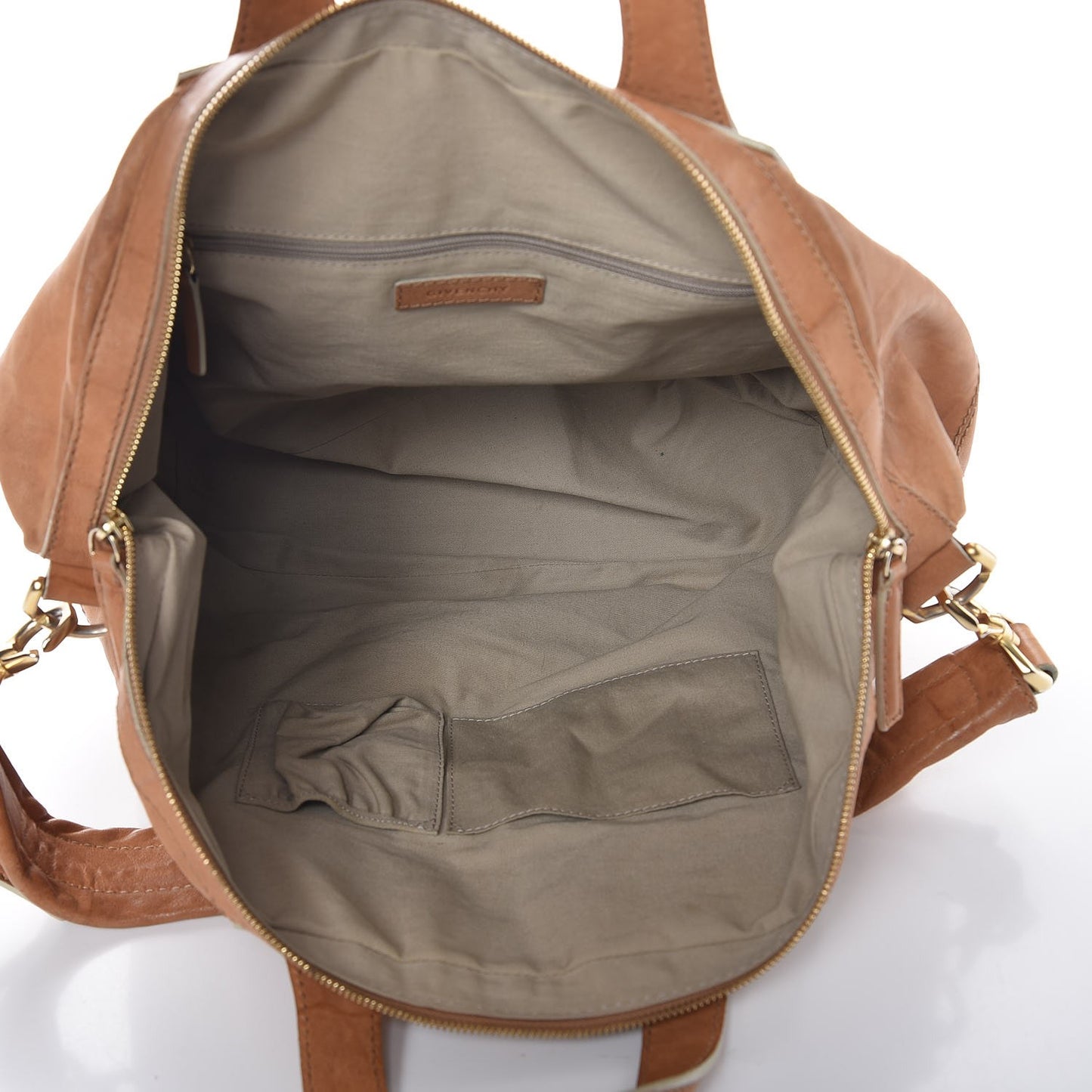 Wrinkled Lambskin Medium Nightingale Tan
