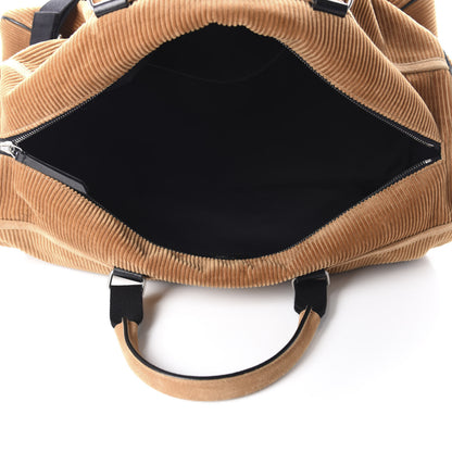 Saint Laurent Corduroy Andy Duffle Bag Brown 4 of 14