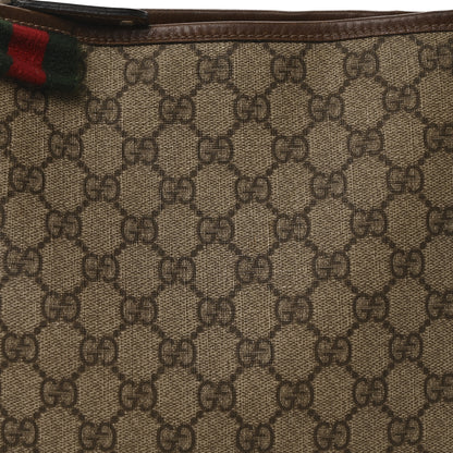 Gucci GG Plus Monogram Signature Web Loop Messenger Brown 8 of 10