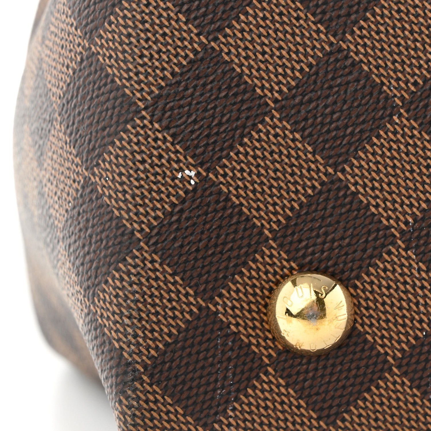 Louis Vuitton Damier Ebene Caissa Hobo Cherry 10 of 11