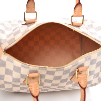 Louis Vuitton Damier Azur Speedy 25 5 of 13