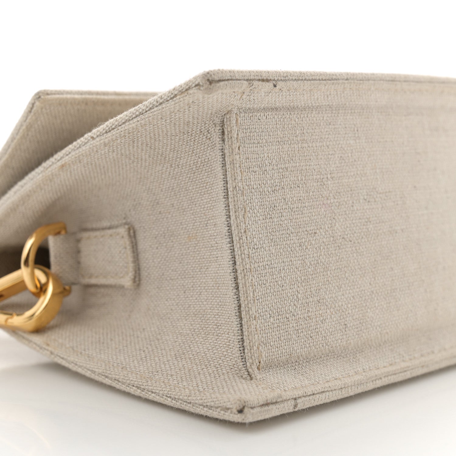 Jacquemus Linen Le Chiquito Noeud Light Greige 8 of 12