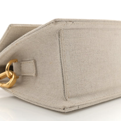 Jacquemus Linen Le Chiquito Noeud Light Greige 8 of 12