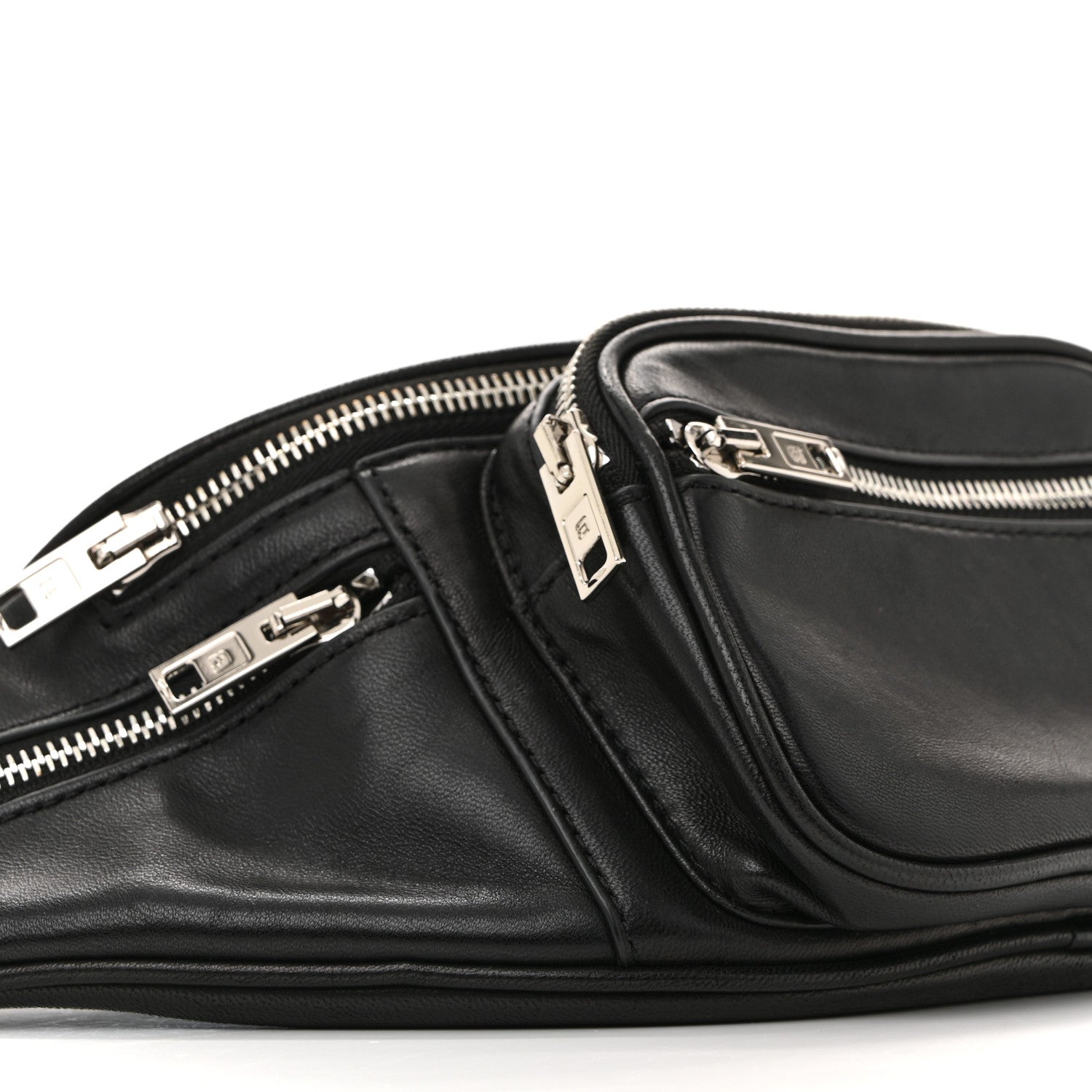 Alexander Wang Lambskin Attica Belt Bag Black 8 of 13