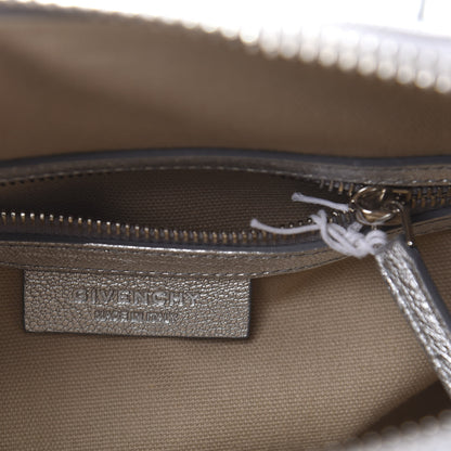 Givenchy Metallic Sugar Goatskin Small Antigona Silver 8 of 13