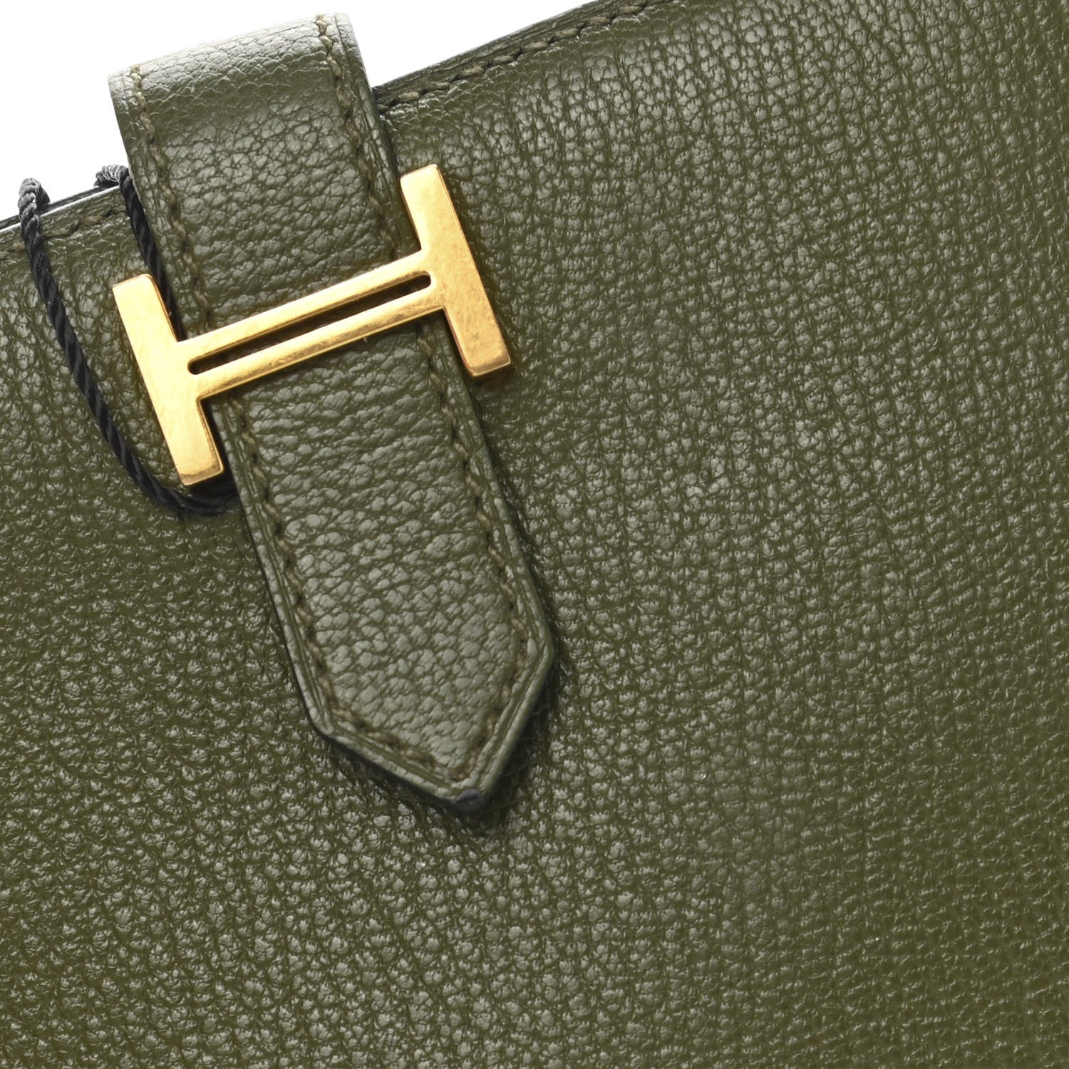 Hermes Chevre Mysore Bearn Compact Wallet Canopee 8 of 9