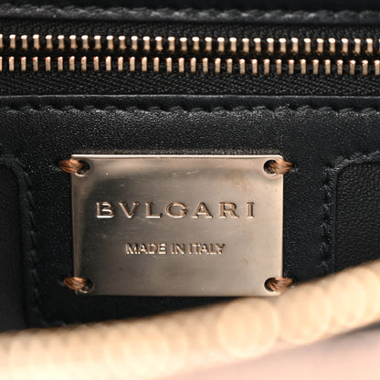 Bulgari Metallic Snakeskin Serpenti Forever Medium Shoulder Bag Gold 13 of 19
