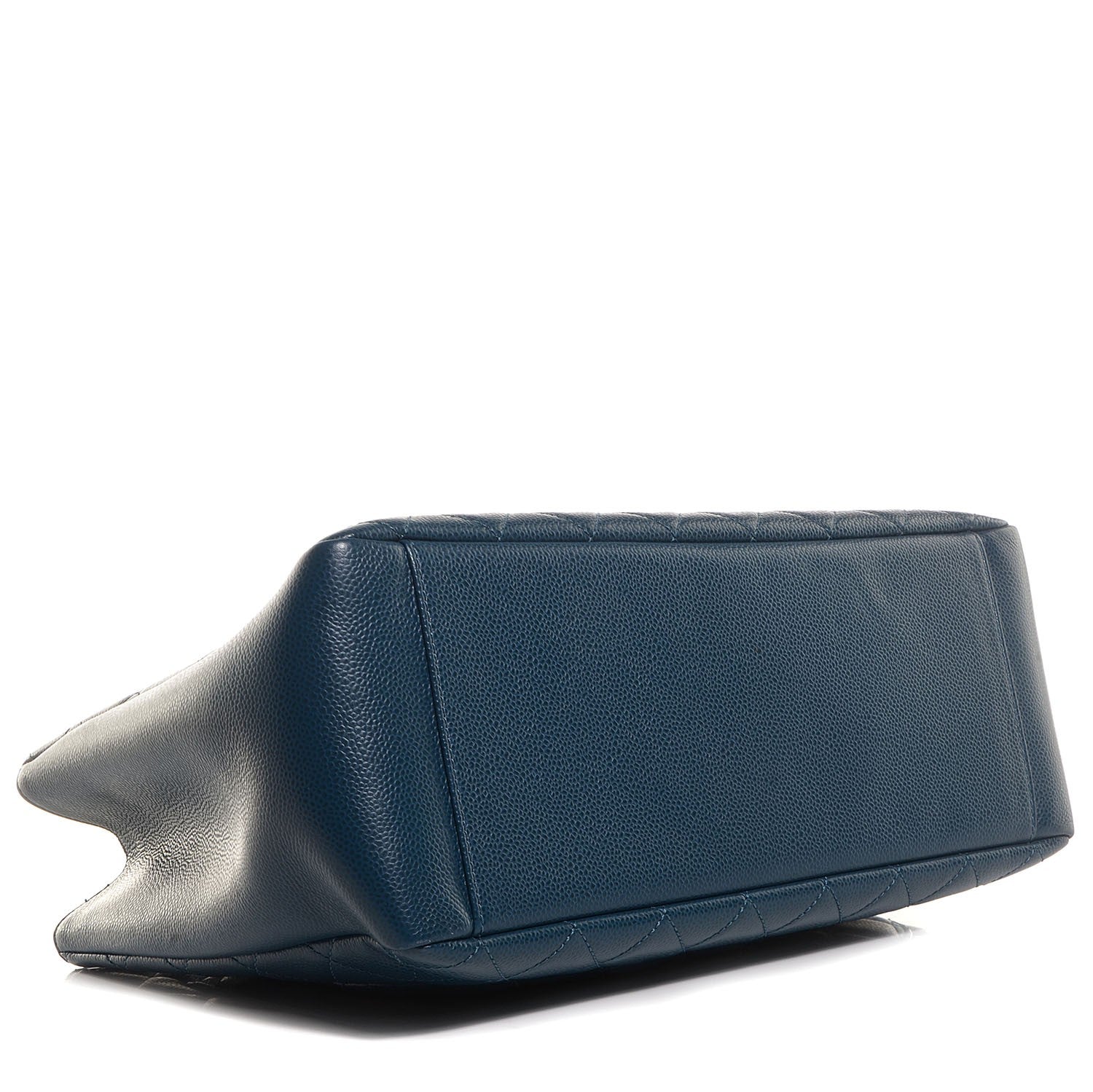 Chanel Caviar Grand Shopping Tote GST Dark Blue 4 of 6