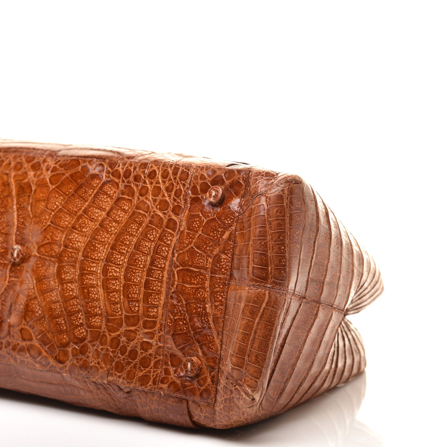 Crocodile Tote Brown