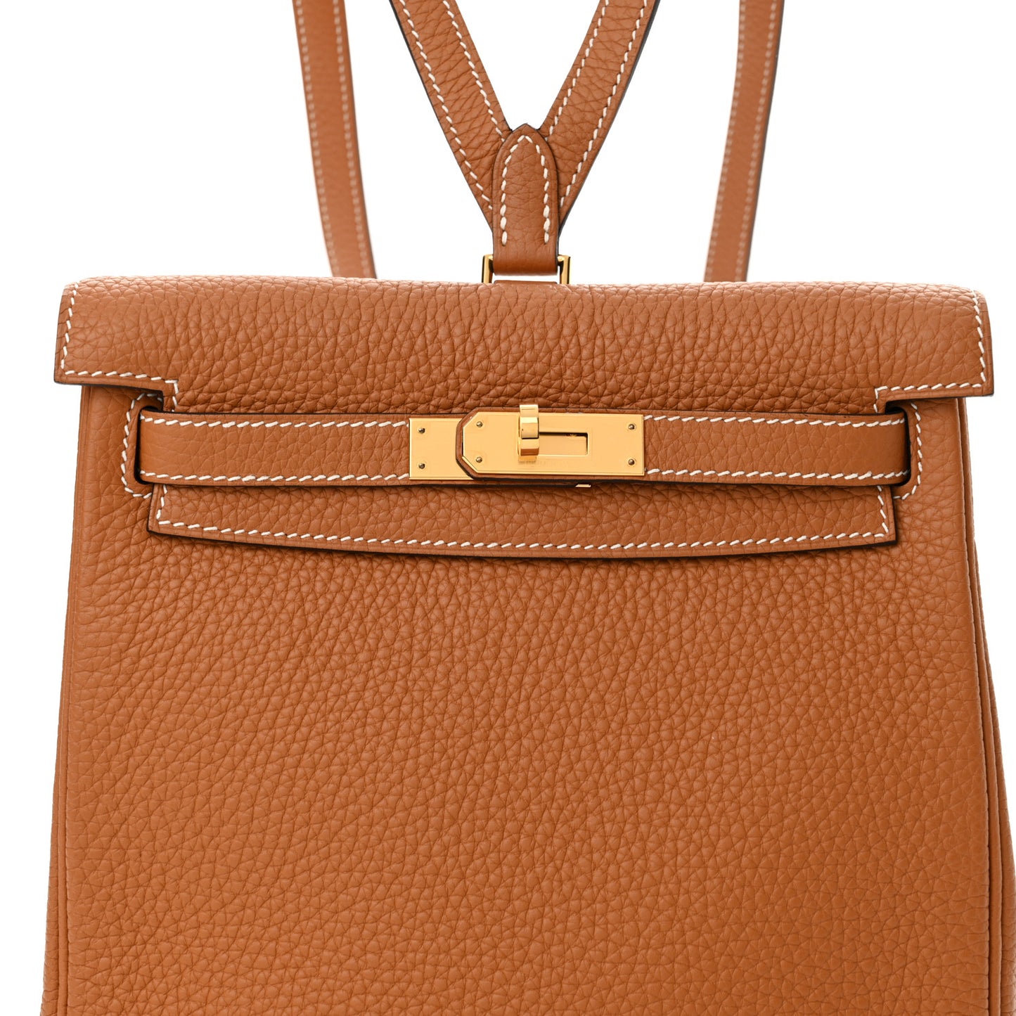 Taurillon Clemence Kelly Ado Backpack Toffee