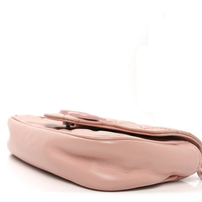 Gucci Calfskin Matelasse Monochrome GG Marmont Chain Belt Bag Perfect Pink 10 of 10