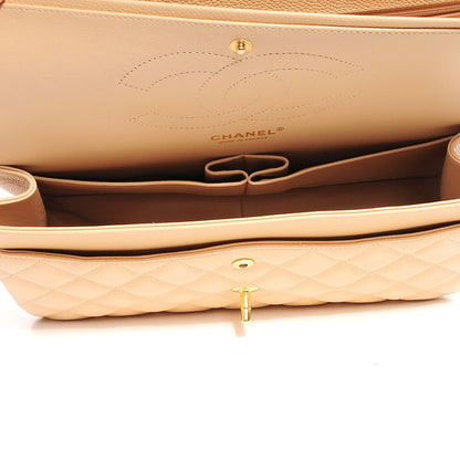 Chanel Caviar Jumbo Double Flap Beige Clair 10 of 10