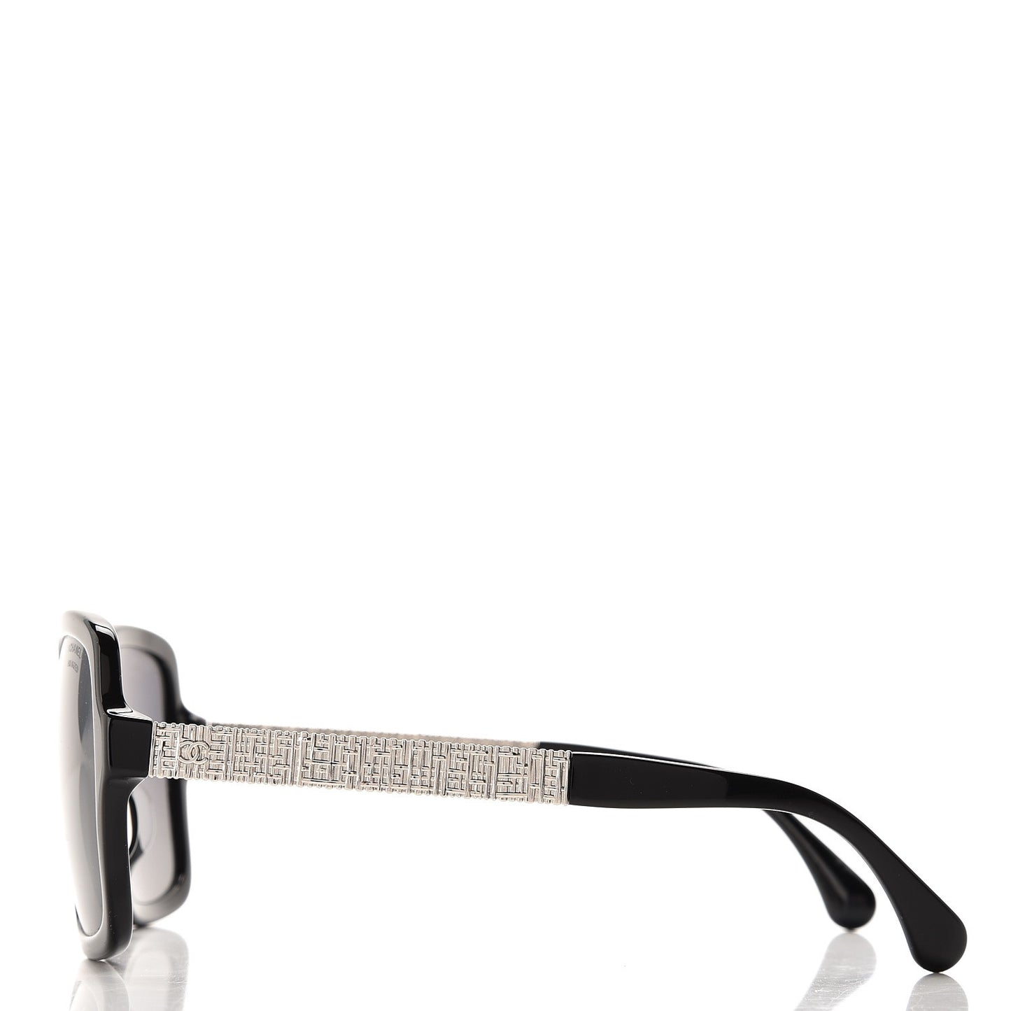 Square Winter Sunglasses 5383-A Black