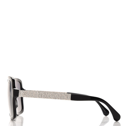 Chanel Square Winter Sunglasses 5383-A Black 3 of 9