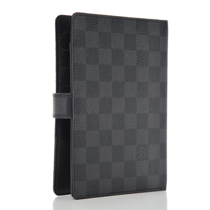 Louis Vuitton Damier Graphite Medium Ring Agenda Cover 3 of 8
