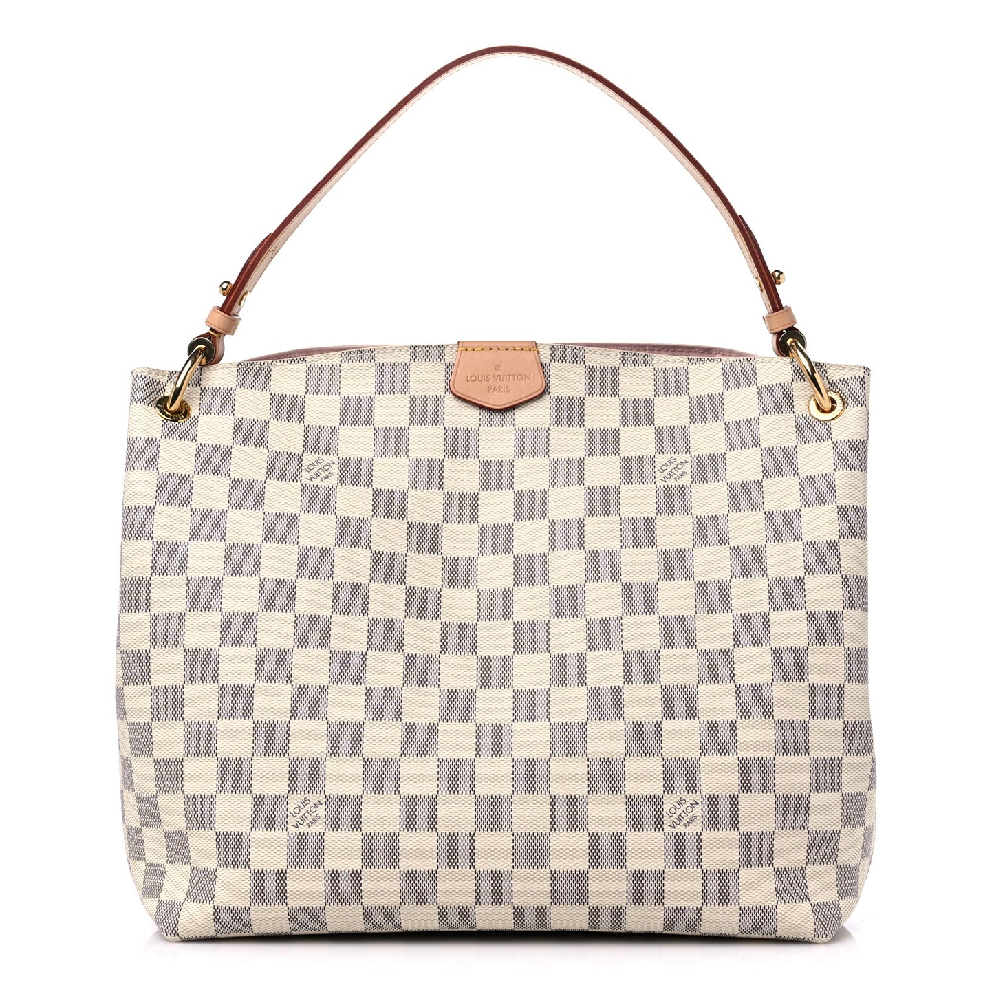 Damier Azur Graceful PM Rose Ballerine