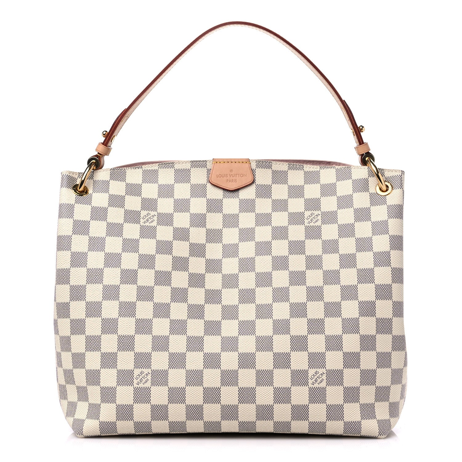 Louis Vuitton Damier Azur Graceful PM Rose Ballerine 1 of 11