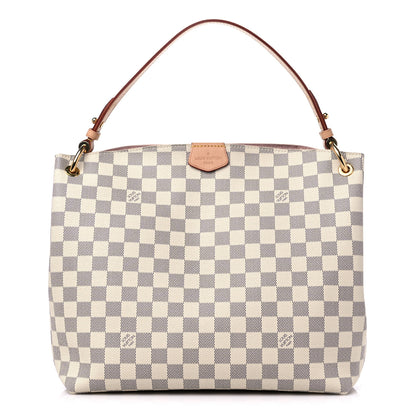 Louis Vuitton Damier Azur Graceful PM Rose Ballerine 1 of 11
