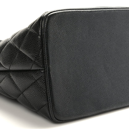 Chanel Caviar Quilted Medallion Tote Black 8 of 9