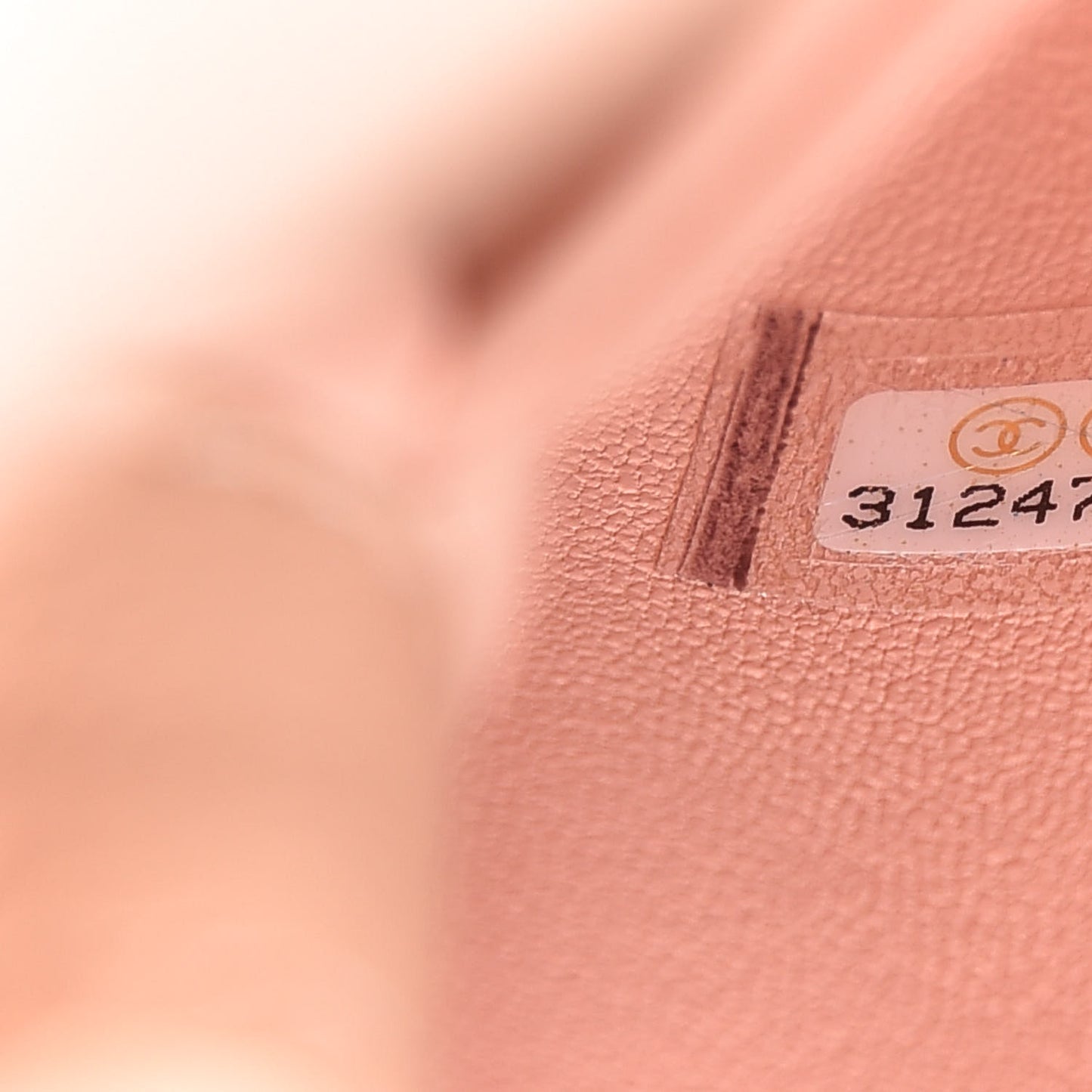 Caviar Quilted Mini Coco Handle Flap Light Pink