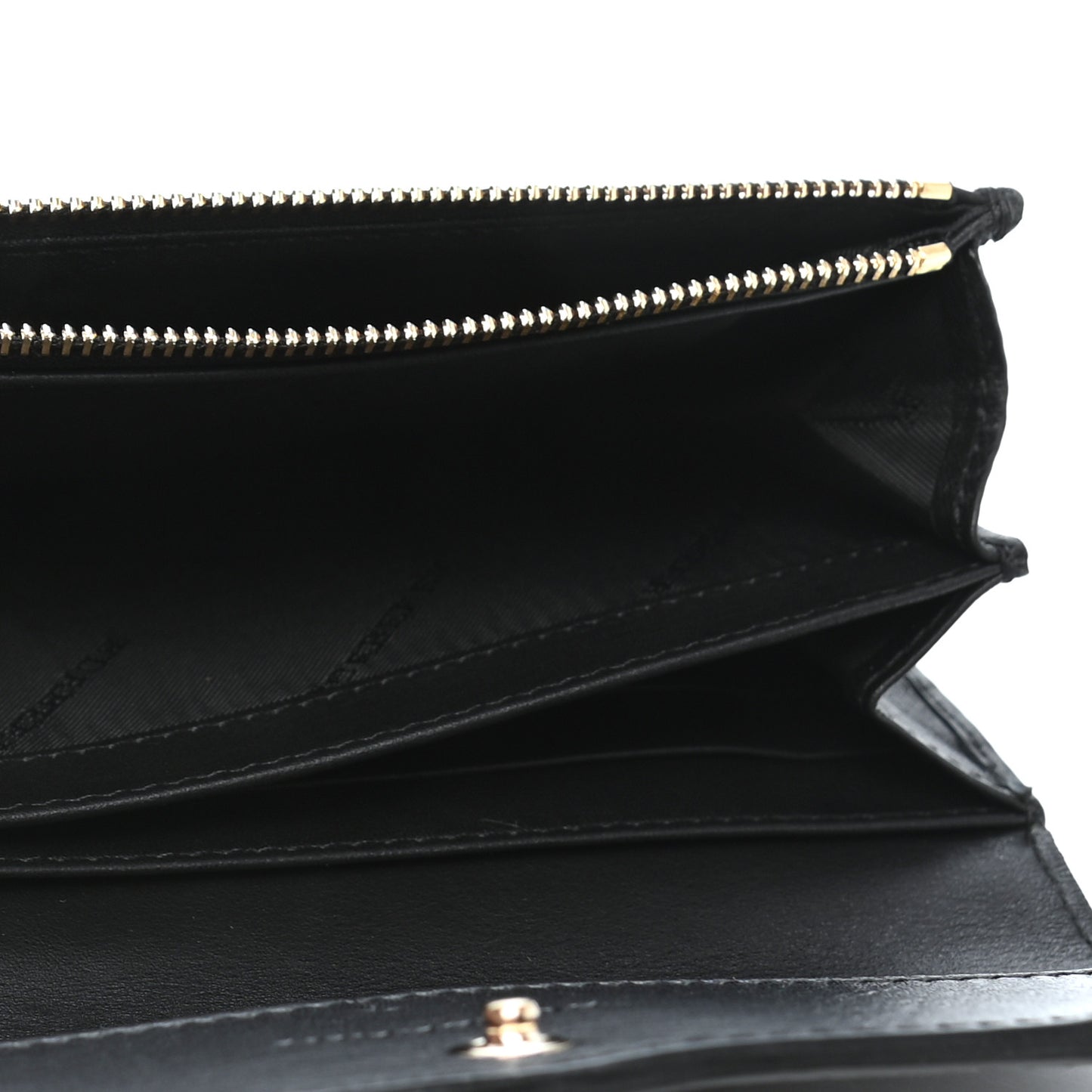 Calfskin Horseferry Check Porter Continental Wallet Black