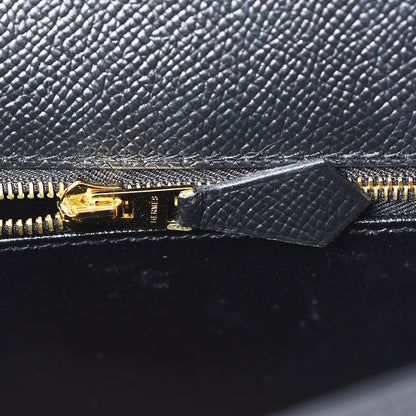 Hermes Epsom Kelly Sellier 25 Black 39 of 40